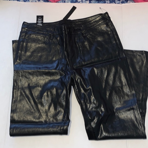 J Brand | Lamb Leather Cropped - Picture 2 of 5
